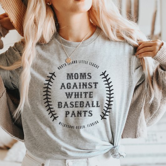 Custom "Mamas gegen weiße Baseballpflanzen" T-Shirt