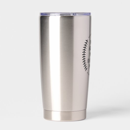 Custom "Mamas gegen weiße Baseballpflanzen" Thermobecher (Vorderseite)