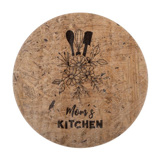 Custom Mama's, Oma's Kitchen Schneidebrett (Vorderseite)