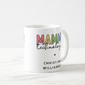 Custom Mammo Technologe Mammographie Tech Kaffeetasse (VorderseiteRechts)