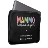 Custom Mammo Technologe Mammographie Tech Laptopschutzhülle (Vorne Rechts)