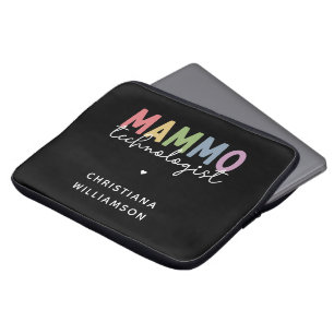 Custom Mammo Technologe Mammographie Tech Laptopschutzhülle