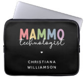 Custom Mammo Technologe Mammographie Tech Laptopschutzhülle (Vorderseite)