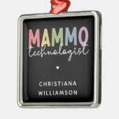 Custom Mammo Technologe Mammographie Tech Ornament Aus Metall (Links)