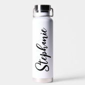 Custom Mammo Technologe Mammographie Tech Trinkflasche (Rückseite)