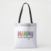 Custom Mammo Technologist Mammographie Tech Gesche Tasche (Vorderseite)