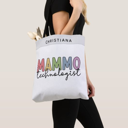 Custom Mammo Technologist Mammographie Tech Gesche Tasche (Von Nahem)