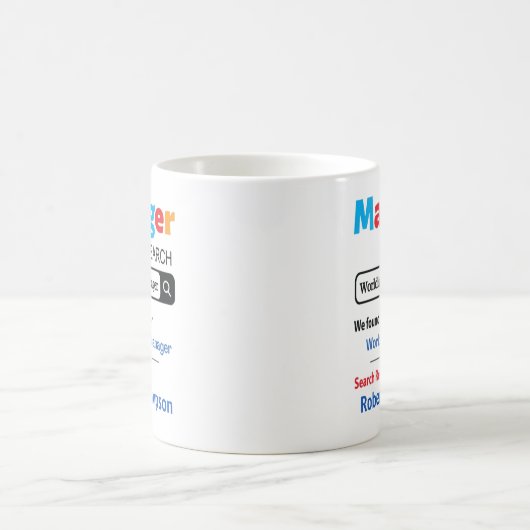 Custom Manager Geschenk, der weltbeste Manager von Kaffeetasse (Mittel)
