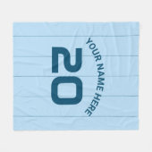 Custom Manchester Fleecedecke (Vorderseite (Horizontal))