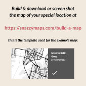 Custom Map "Where We Met" First Date Personalized Getränkeuntersetzer