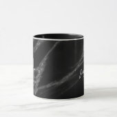 Custom Marble Black Tasse (Zentrum)