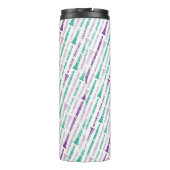 Custom Marching Band Clarinet Section Geschenk Mus Thermosbecher (Rückseite)