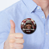 Custom Marching Band Foto High School Spirit Button