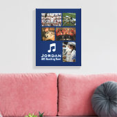 Custom Marching Band Orchestra Music Foto Collage Leinwanddruck (Insitu (Wohnzimmer))
