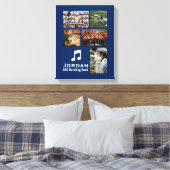 Custom Marching Band Orchestra Music Foto Collage Leinwanddruck (Insitu (Schlafzimmer))