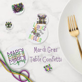 Custom Mardi Gras Table Confetti Konfetti