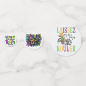 Custom Mardi Gras Table Confetti Konfetti (Vorderseiten)