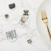 Custom Mardi Gras Table Confetti Konfetti (Gruppe)