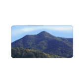 Custom Marin Landkreis Mt Tam Address Labels Adressaufkleber (Vorne)