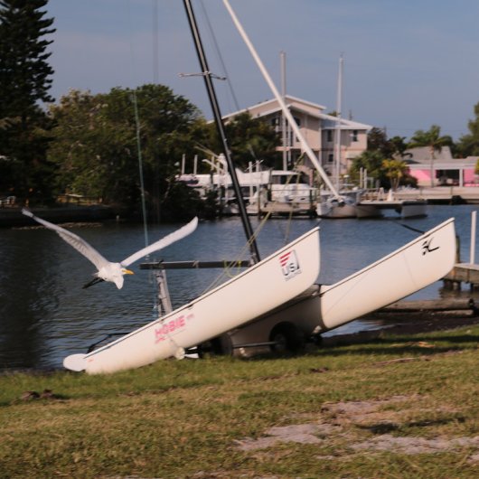 Custom Marine Sailboat Mousepad