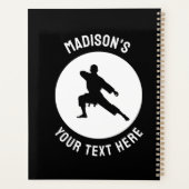 Custom martial arate karate Taekwondo kämpfen Planer (Rückseite)