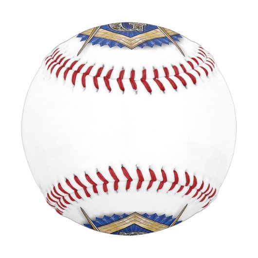 Custom Masonic Baseball (Rückseite)