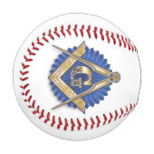 Custom Masonic Baseball (Vorderseite Links)