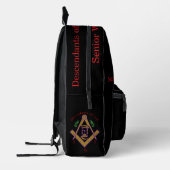 Custom Masonic Lodge Backpack Bedruckter Rucksack (Links)