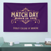 Custom Match Day 2026 Medical Residency Banner (Messe)