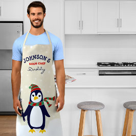 Custom Matching Family Weihnachten Schürze