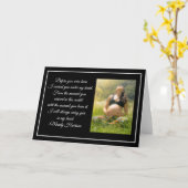 Custom Maternity Foto Schöne Schwangerschaft Zitat Karte (Gelbe Blume)