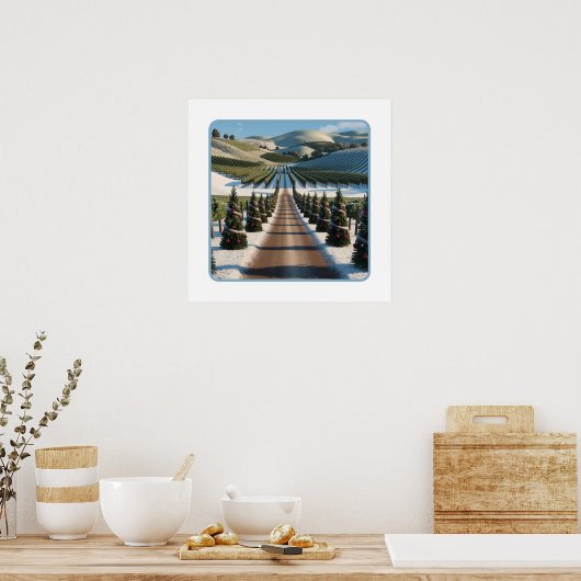 Custom Matte Giclee Poster- Poster (Küche)