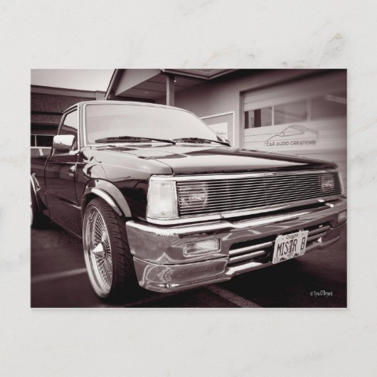 Custom Mazda Lieferwagen Postkarte (Vorderseite)