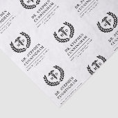 Custom MD Doctor Medicine Med School Abschluss Seidenpapier (Ausschnitt)