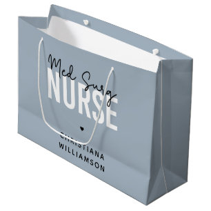 Custom Med Surg Nurse Medizinisch-chirurgische K Große Geschenktüte