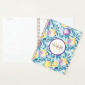 Custom Mediterranean Lemon Pattern Planner Planer (Anzeige)