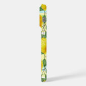 Custom Mediterranean Summer Lemon Fruchtmuster iPhone Hülle (Linke Seite)