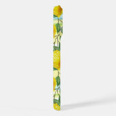 Custom Mediterranean Summer Lemon Fruchtmuster iPhone Hülle (Rechte Seite)