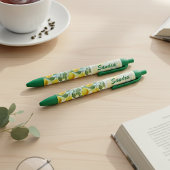 Custom Mediterranean Summer Lemon Fruchtmuster Kugelschreiber