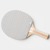 Custom Meilenstein Birthday Ping Pong Paddle Tischtennis Schläger (Seitenansicht)