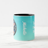 Custom Meilenstein Gift - Sobriety Anniversary Zweifarbige Tasse (Mittel)