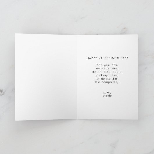 CUSTOM Mein Liebling Weido im Internet Funny Ca Karte (Innenseite)