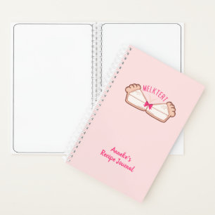Custom Melktert Boeremeisie Spiral Notebook Notizblock