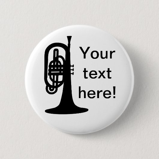 Custom Mellophone Button (Vorderseite)