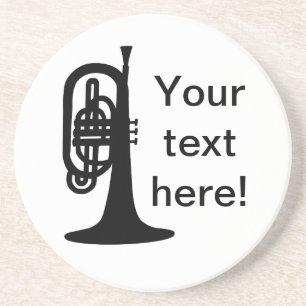 Custom Mellophone Getränkeuntersetzer