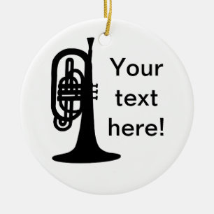 Custom Mellophone Keramikornament
