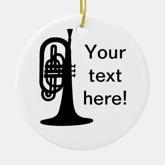 Custom Mellophone Keramikornament (Vorne)