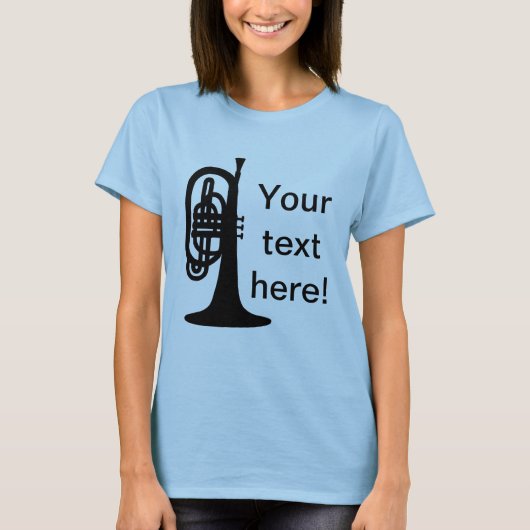 Custom Mellophone T-Shirt (Vorderseite)