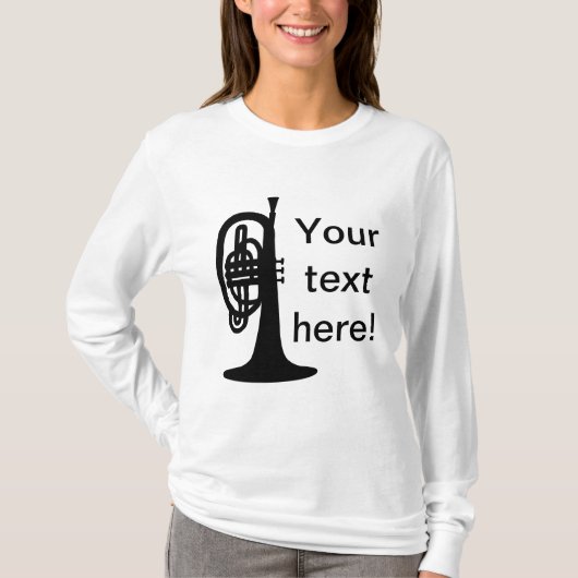 Custom Mellophone T-Shirt (Vorderseite)