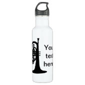 Custom Mellophone Trinkflasche (Vorderseite)